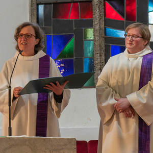 Abendmahlfeier für Kinder / Foto Haijes Am Nachmittag des Gründonnerstags fand eine Abendmahlfeier für Kinder in der Pfarrkirche statt.