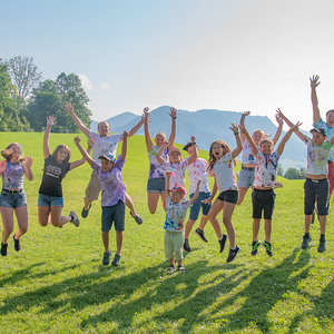 Die Kinder und GruppenleiterInnen