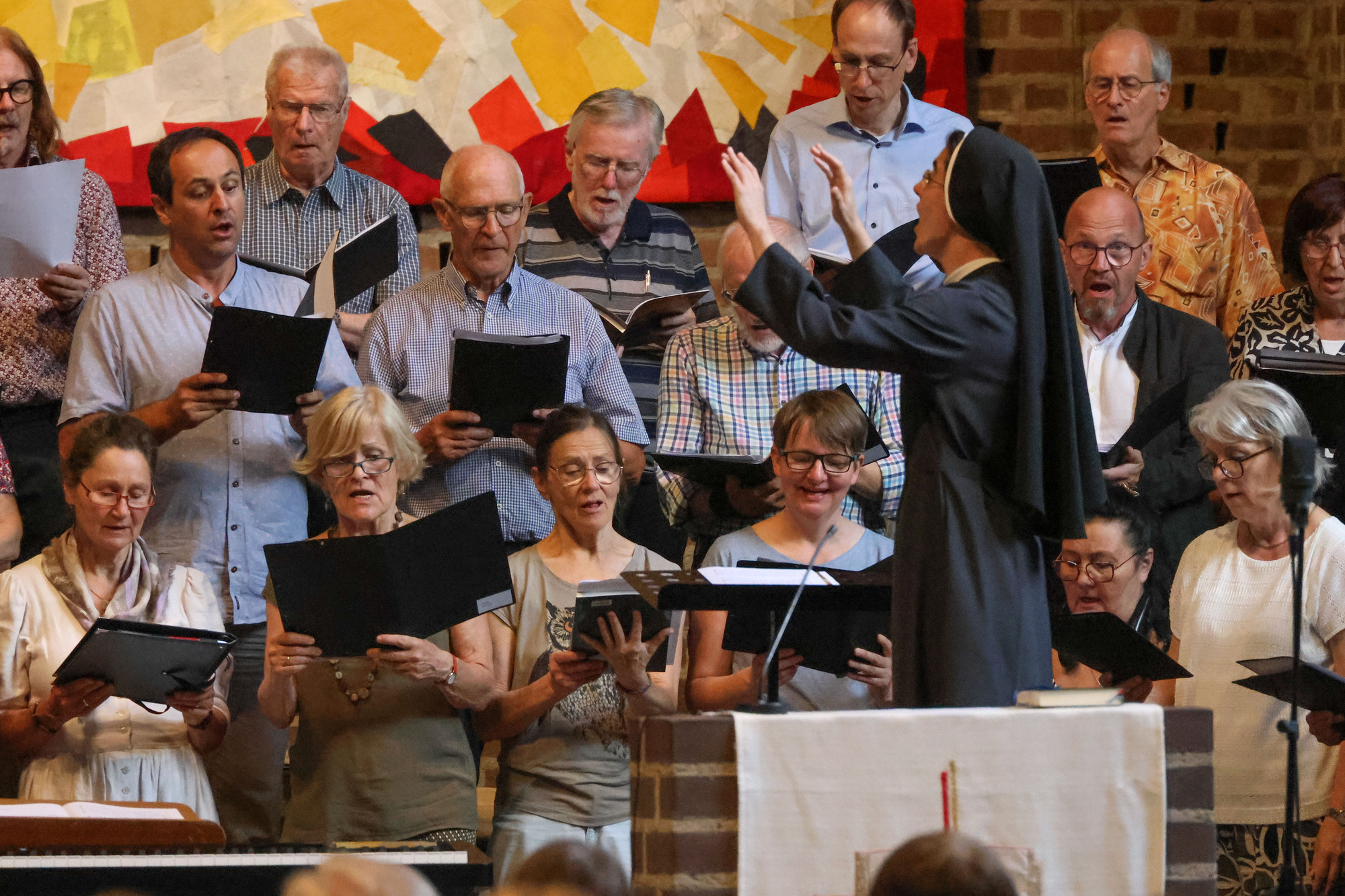 Gottesdienst mit dem Chor der Chorsingwoche