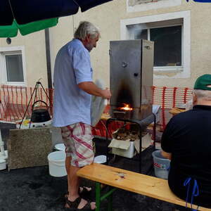 Wein und Fisch