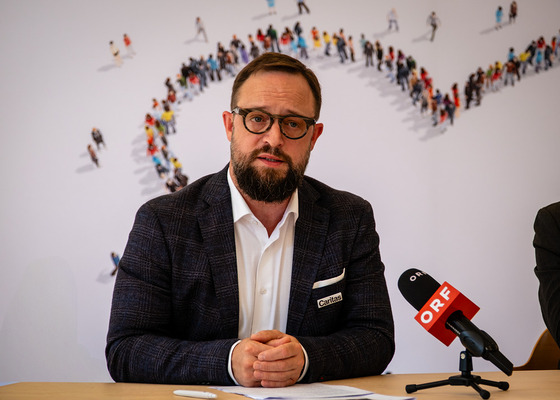 Neuer Direktor der Caritas Ober?sterreich, Mag. Stefan Pimmingstorfer.