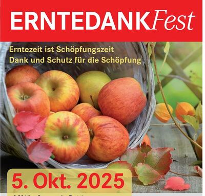 Erntedankfest am 5. Oktober